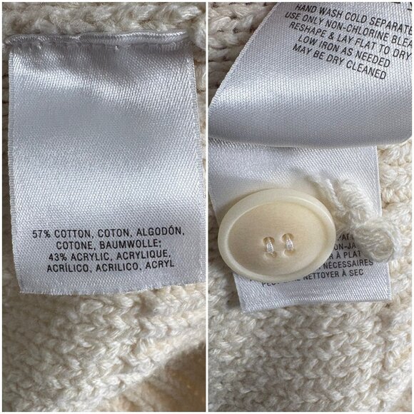 Anthropologie Lobster Knit Cardigan Sweater size XS rare coastal summer red - Picture 10 of 13